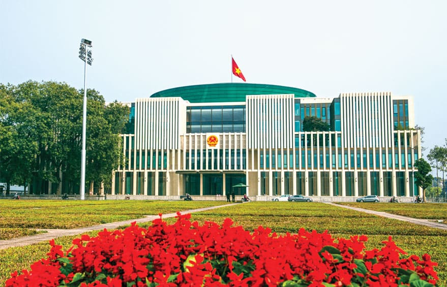 Cửa thép chống cháy Lecmax tại tòa nhà Quốc Hội Việt Nam