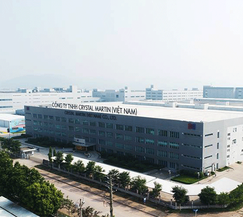 Crystal Martin Viet Nam factory project