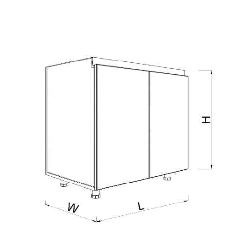 Tủ chậu rửa CR2Q