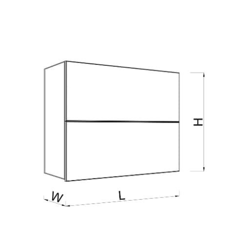 Tủ giá bát cố định - BC2N